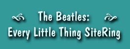 Beatles Every Little Thing SiteRing